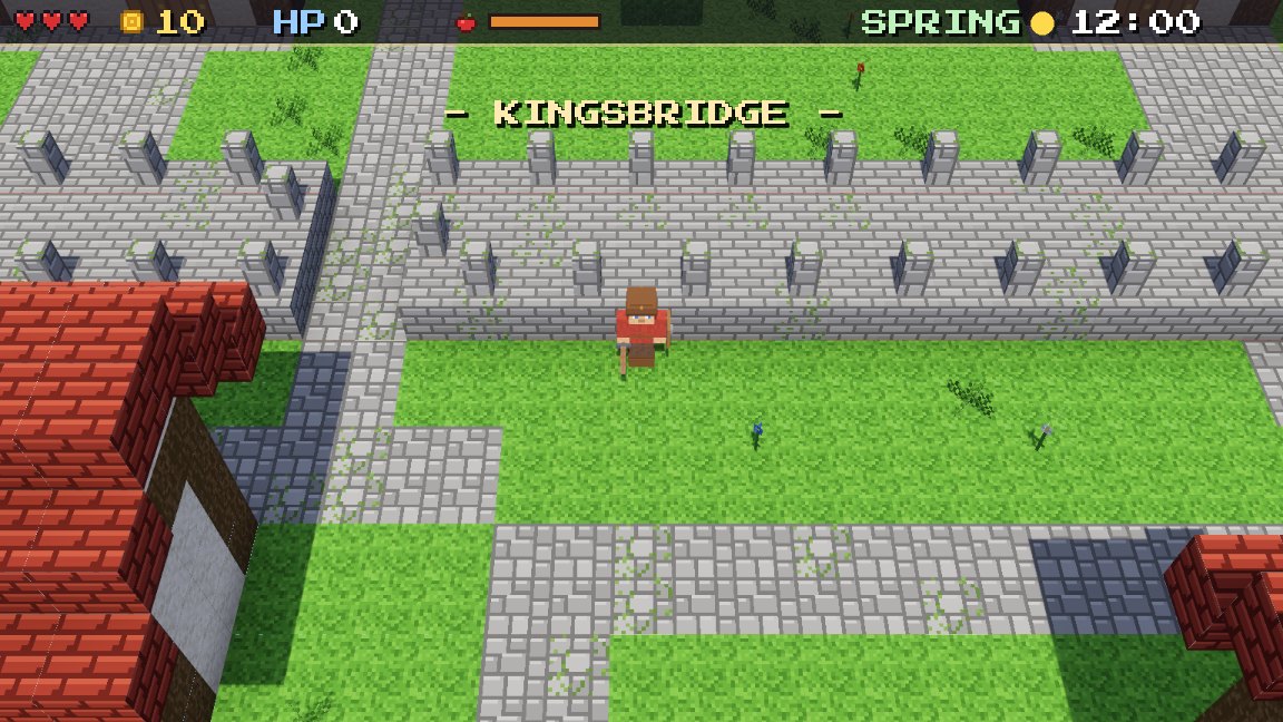 Kingsbridge, the capital, inside its walls