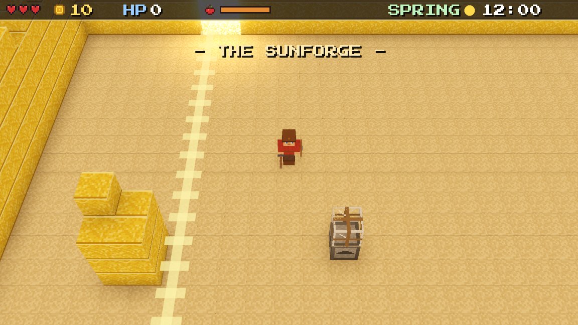 The Sunforge: bend the sunbeam onto the crystal