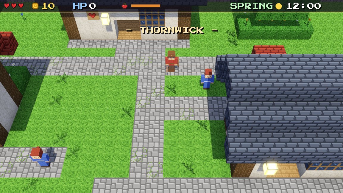 Hazelwood on the PC: Thornwick in 3D blocks