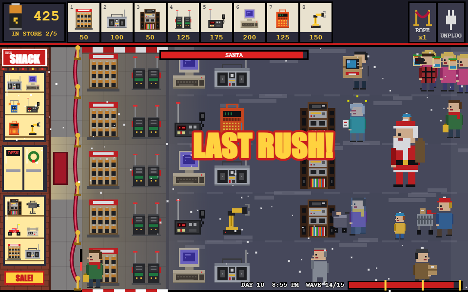 Christmas Eve: the last rush